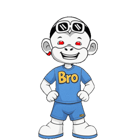 Bro Bromance Sticker by Zhot