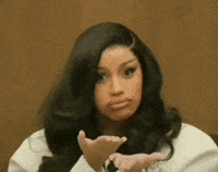 Cardi B Seriously GIF