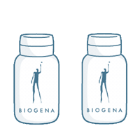 Biogena supplements vitamins vitamine capsules Sticker