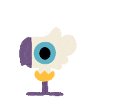 Cacatua Pot Petit Sticker by El Pot Petit