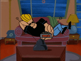 Work From Home Television GIF
