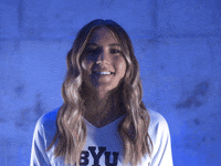 Ncaa Volleyball Sport GIF by BYU Cougars