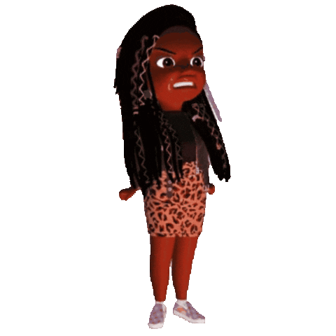 Girl Menininha Sticker
