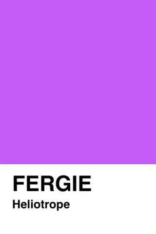 fergiedesign giphygifmaker fergie pantone swatch GIF