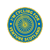 VentureScotland cycling vs venture scotland venture round scotland Sticker