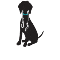 marinettedognanny marinettedognanny bouncydog Sticker