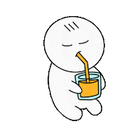 Happy Cartoon Sticker