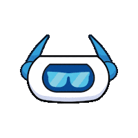 RedConectaIFS cool robot lentes redconectaifs Sticker