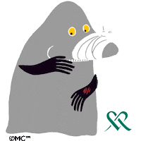 Moomin Sticker by Mehiläinen
