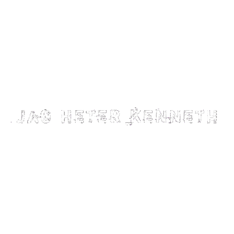 kennethandtheknutters glitch text white kenneth Sticker