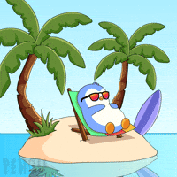 Relaxed Summer GIF by Pudgy Penguins