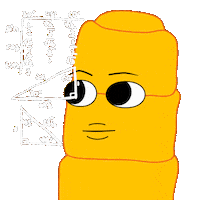 Confused Thinking Sticker by soyeddyz