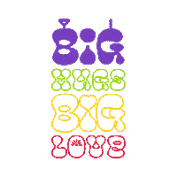 Tinky Winky Love Sticker by Teletubbies