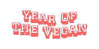Happy Vegan Sticker by Aquafaba Test Kitchen