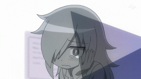 antumg anime sad giphycreatortest cry GIF