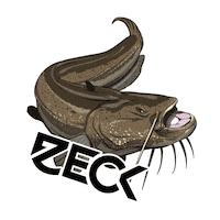 Wels Waller Sticker by Zeck Fishing