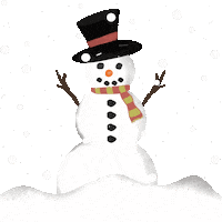 Christmas Snow Sticker