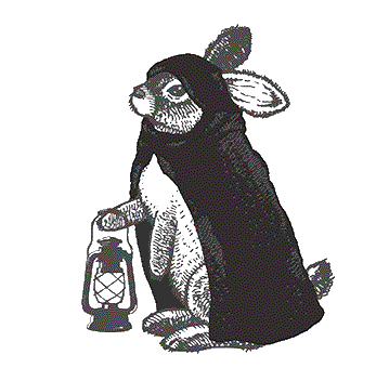 Bunny Emo Sticker by Dark Rabbit Society