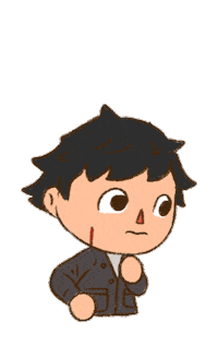 Think Animal Crossing Sticker by Everidea Interactive