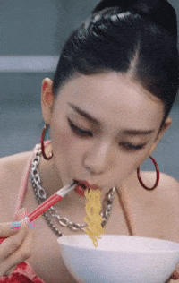 Instant Noodle Eating GIF