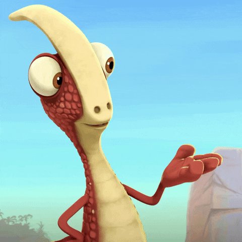 gigantosaurus giphygifmaker animation cartoon kids GIF