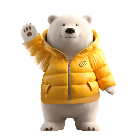 Ut Arctic Line Sticker by Universal Traveller