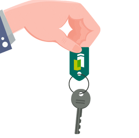 Llaves Sticker by Inmobiliaria Independencia