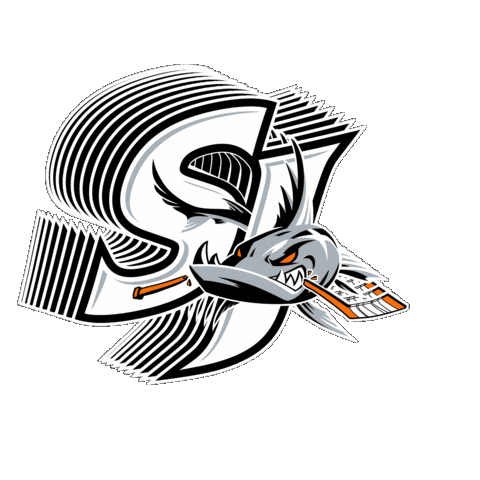 San Jose Logo Sticker by San Jose Barracuda