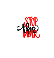 War Peace Sticker