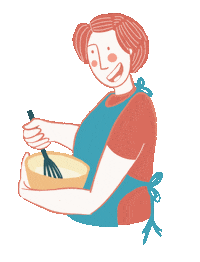 Shake Cooking Sticker