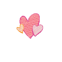 Roohiansari love animation pink hearts Sticker