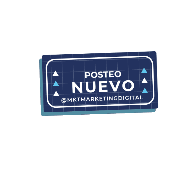 Post Nuevo Sticker by MKT Marketing Digital