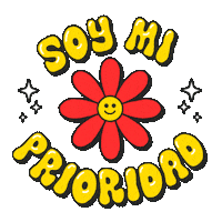 Happy Flower Sticker