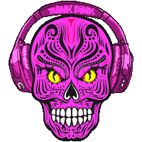 Day Of The Dead Pink Sticker by Beats 4 Hope, Inc.