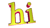 text hello Sticker