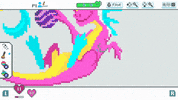 naptimegames cute pixel gaming pink GIF