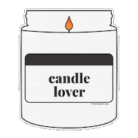 Brand Candle Sticker by TerranMade