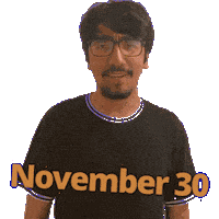 November 30 Sticker