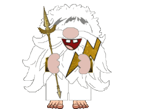 Father Sky Sticker