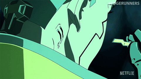 Downloading David Martinez GIF by Cyberpunk: Edgerunners