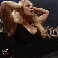 Oh No Hands On Head GIF by Trish Stratus