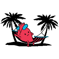 Digital Farm Animals Love Sticker by Captain Cuts