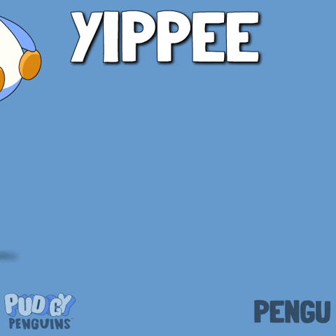 Happy Penguin GIF by Pudgy Penguins