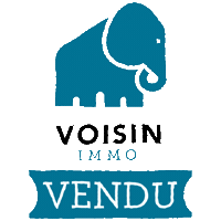 Elephant Vendu Sticker by Voisin Immo
