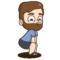 Work It Dancing Sticker by Pibubear