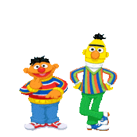 sesame street friends STICKER by imoji
