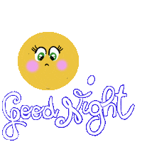 Good Night Notte Stellata Sticker