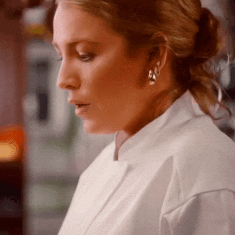 Nervous Deep Breath GIF by Blake Lively Fan
