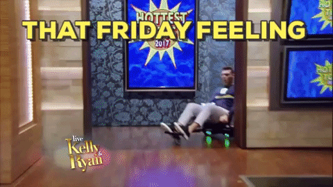 Happy Friday GIF by Live Kelly and Ryan