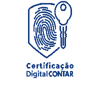 Certificado Digital Sticker by CONTAR - Contabilidad & Serviços